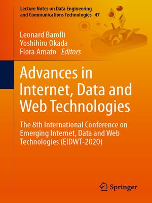 cover image of Advances in Internet, Data and Web Technologies